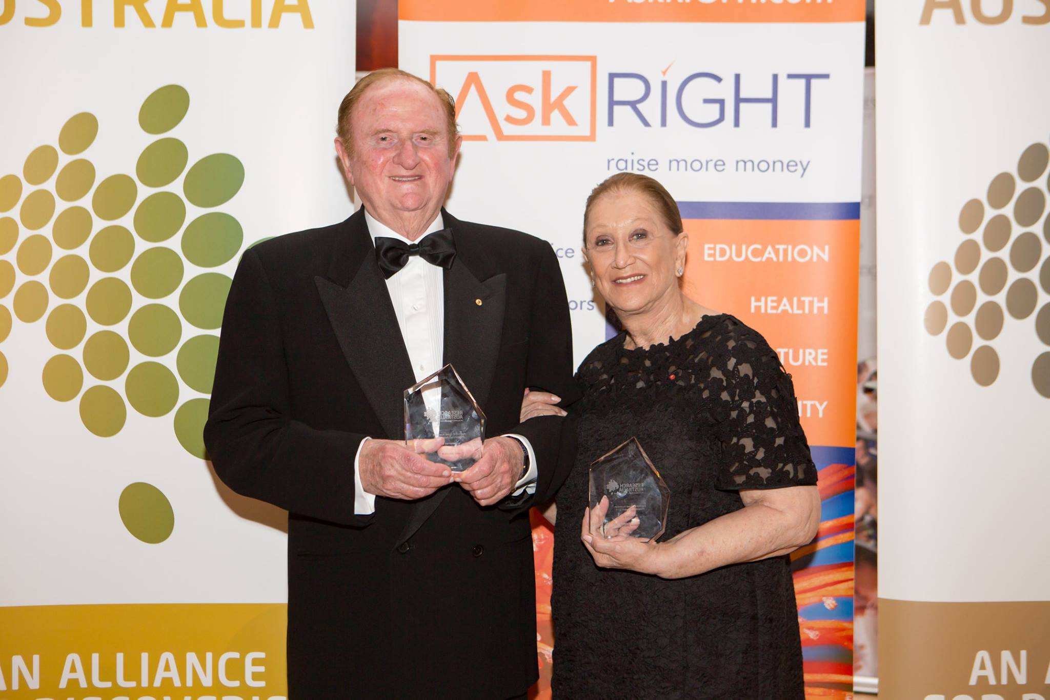 2015 Great Australian Philanthropy Award: Mr John Gandel & Mrs Pauline Gandel